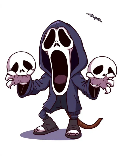 Scream Cartoon Images: A Frightful Visual Experience