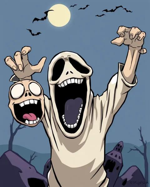 Scream Cartoon Images: Graphic Horror in Animation