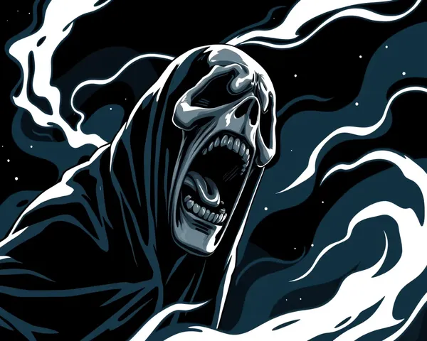 Scream PNG Image File Extension