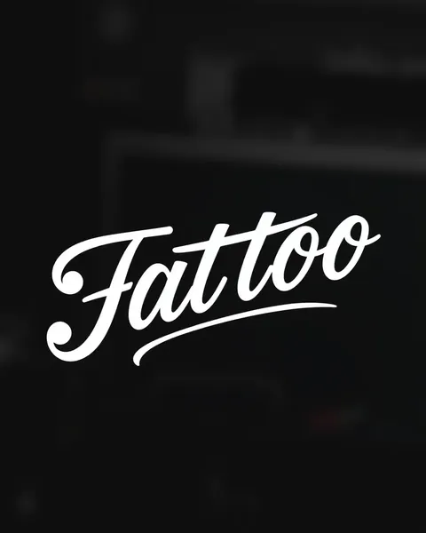 Script Fonts Tattoo: Tattoo Script Fonts for Custom Designs