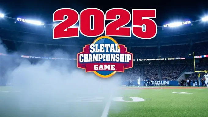 Sec Championship Game 2025 Schedule Released Today