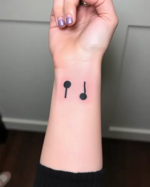 Semicolon Tattoo Symbolism and Meaning in Ink