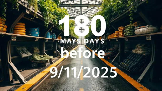 September 1st, 2025 Countdown: 180 Days Away