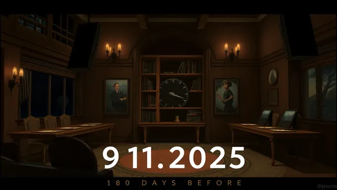 September 1st, 2025 Countdown: 180 Days Remaining