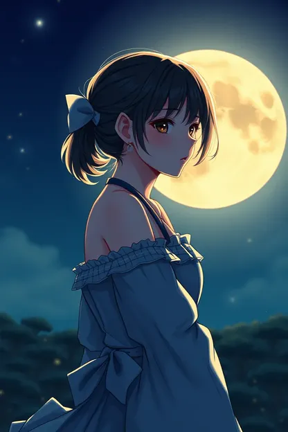 Serenity Found with a Girl by Moonlight