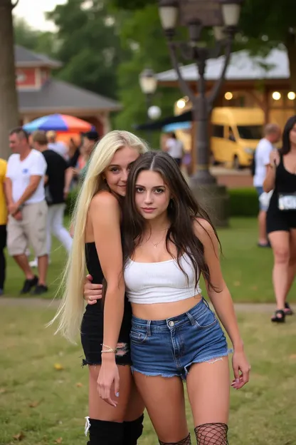 Sexy Candid Girls Display Their Carefree Attitude