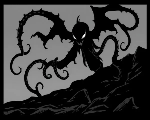 Shadow Tentacles PNG Image Located