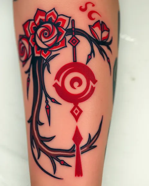 Sharingan Tattoo Art and Symbolism