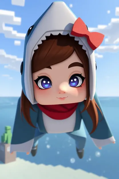 Shark Girl Minecraft: Uncovering Hidden Treasures Underwater