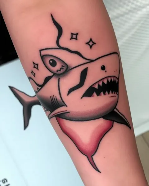 Shark Tattoo Symbolism: Overcoming Fears and Challenges