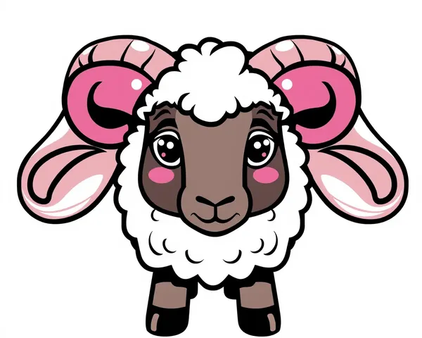 Sheep Ears Clip Art PNG Vector Image