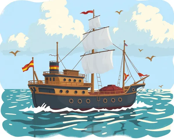 Ship Design using PNG Graphics