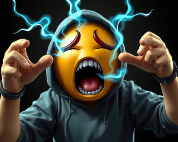 Shock Emoji PNG File for Digital Art