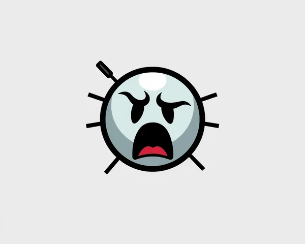 Shock Emoji PNG Icon for Branding Purpose