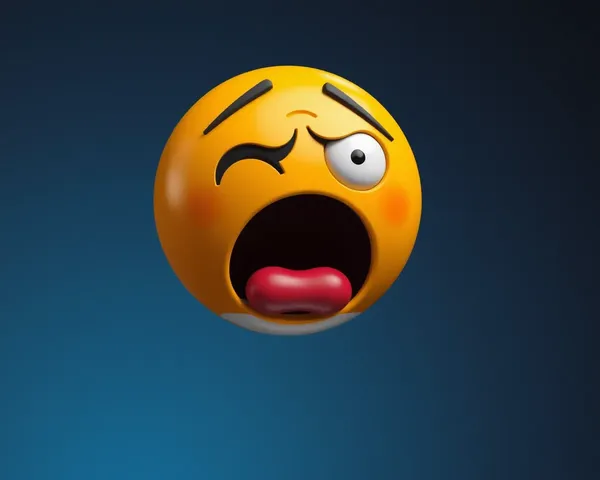 Shocked Emoji PNG: Graphic Design Symbol for Emotions