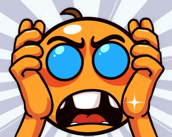 Shocked Emoji PNG: Icon for Expressing Strong Surprise