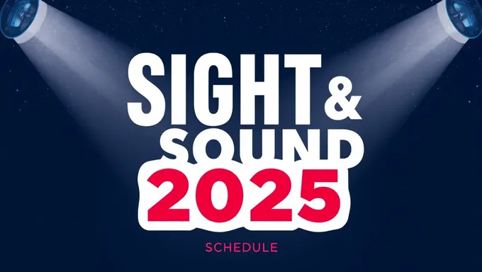 Sight and Sound 2025 Music Lineup