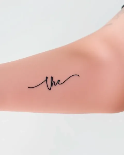 Simple Line Tattoos for Simple yet Timeless Style