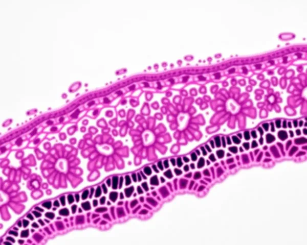 Simple Squamous Epithelium Cell Structure PNG