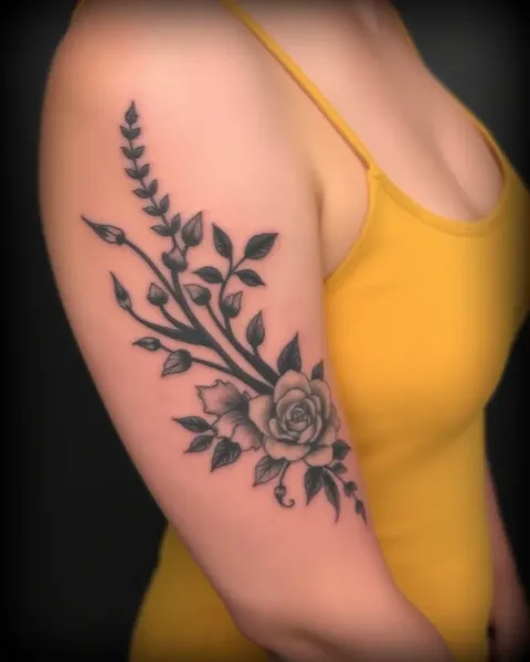 Simple Tattoo Designs for Women's Arms