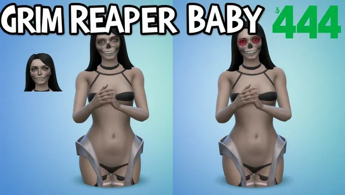 Sims 4 Grim Reaper Baby Mod Gameplay 2025