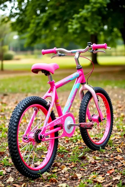 Sixteen Inch Girls Bike on Display