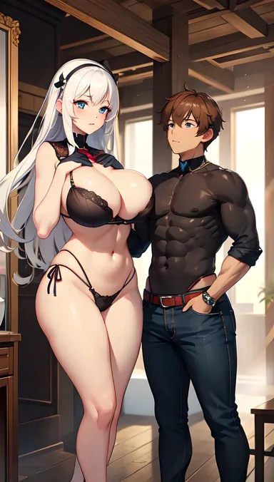 Size Difference in Hentai: Lifting Breasts for a More Realistic Figure