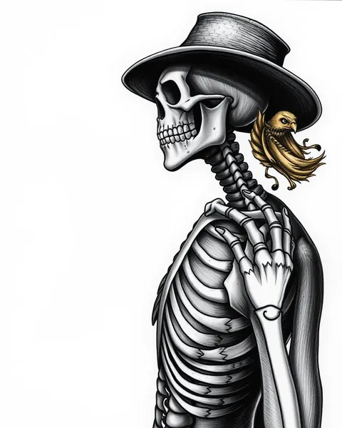 Skeleton Jack Tattoo Inspiration: Unique Body Art Designs