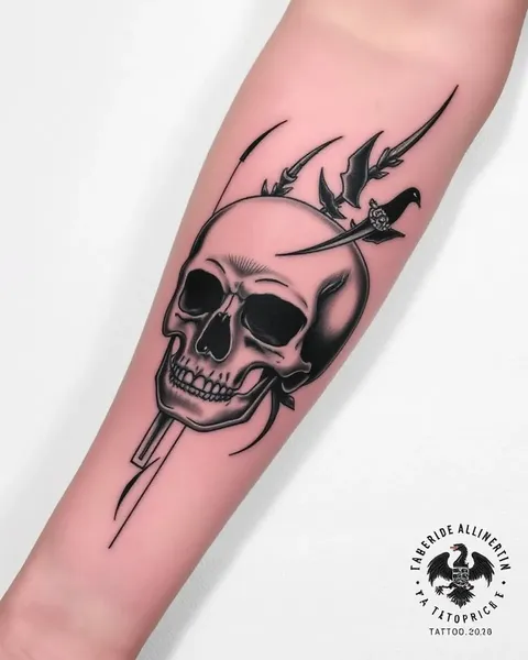 Skull Forearm Tattoo: A Form of Self-Expression