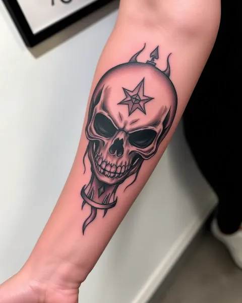 Skull Forearm Tattoos: Symbol of Strength and Rebellion