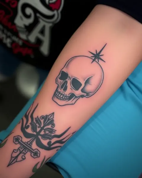 Skull Forearm Tattoos: Unique Artistic Expression