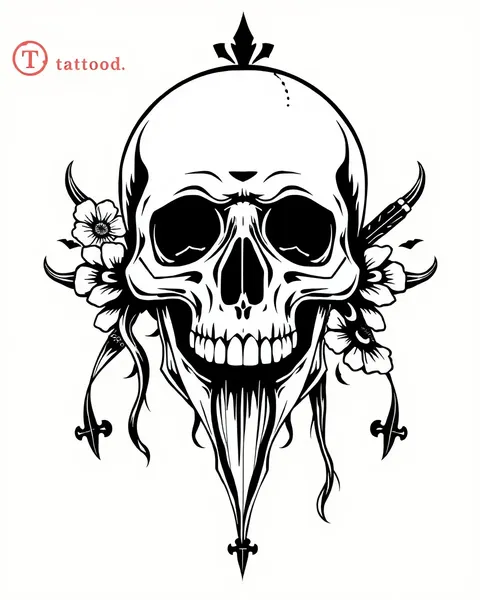 Skull Tattoo Stencils for Men and Women Alike