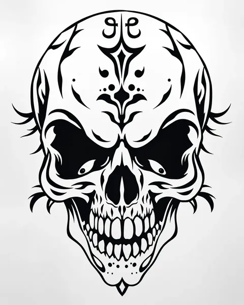 Skull Tattoo Stencils for Unique Body Art