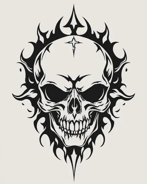 Skull Tattoo Stencils for a Unique and Eye-Catching Design