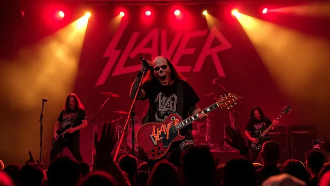 Slayer Tour 2025 Lineup Features Top Rock Bands