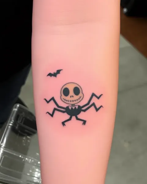 Small Halloween Tattoos: A Permanent Decoration