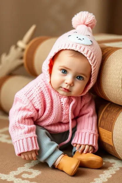 Snuggle Up with This Cute Baby Girl Sweater