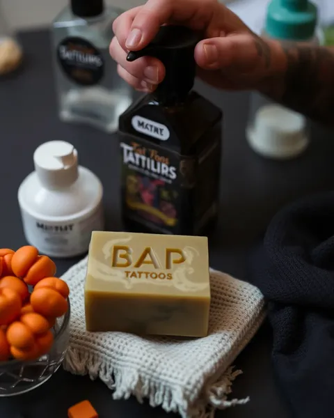 Soap for Tattoos: Hygiene for Fresh Ink