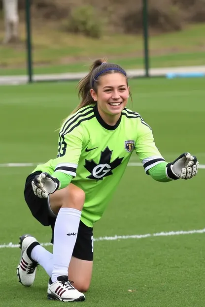 Soccer Goalie Skills for Young Girls U14