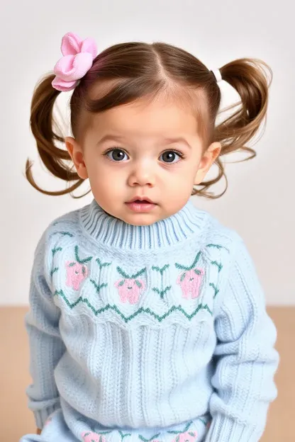 Soft and Warm Baby Girl Sweater for Cold Days