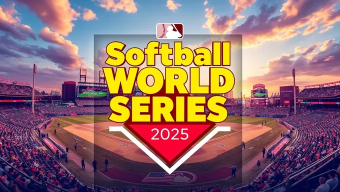 Softball World Series 2025 Championship Schedule Announced Soon