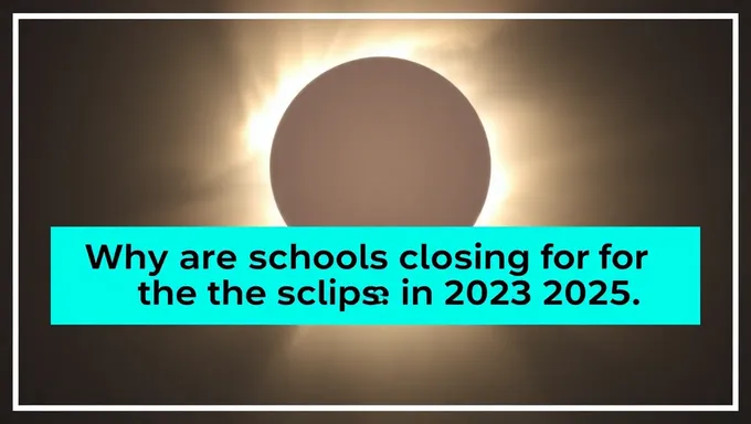 Solar Eclipse 2025: Why Are Schools Closing Early Today