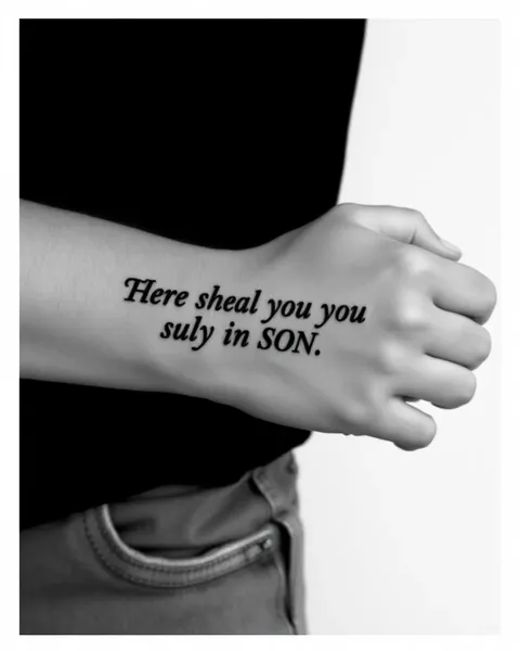 Son's Quotes Tattoos for Mothers to Treasure