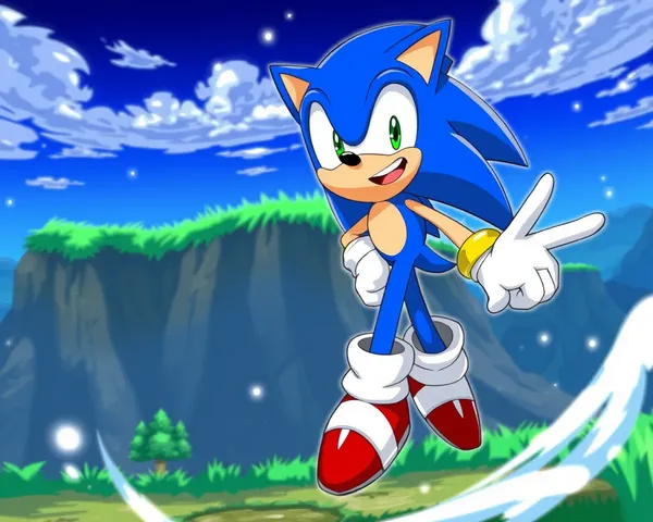 Sonic Azul PNG HD Quality High