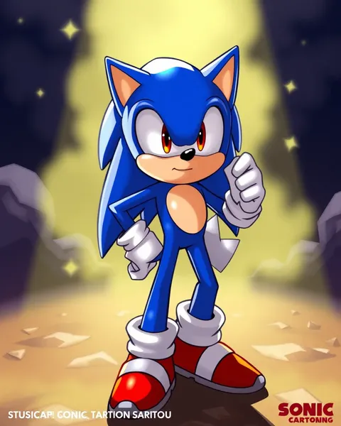 Sonic Cartoon Pictures Unleash Colorful Imagination