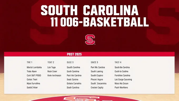 South Carolina Women's Basketball 2025 Roster Confirmed