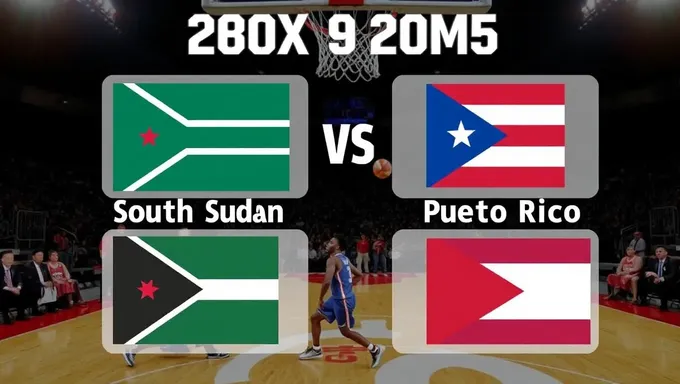 South Sudan vs Puerto Rico 2025 Box Score Report