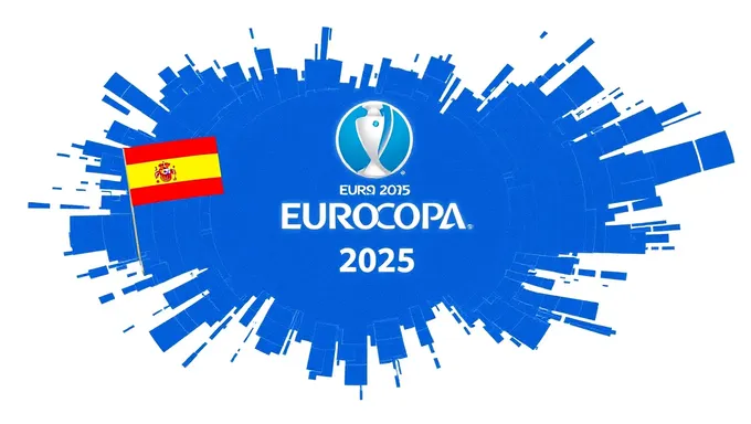 Spanish Flag in Euro 2025 Competition