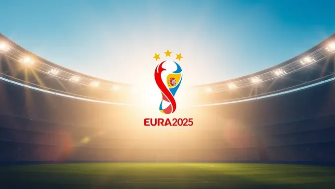 Spanish Flag in Euro 2025 Competition