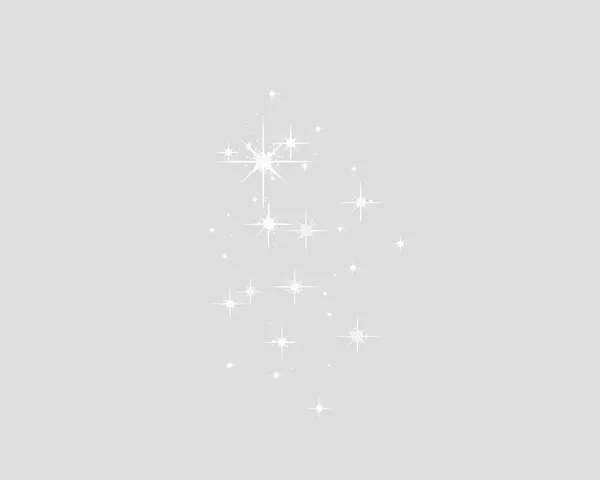 Sparkle Effect in Transparent PNG Format